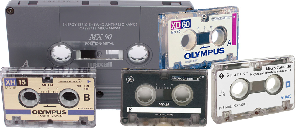 Riversamenti audio Microcassette su file digitale mp3 wav e salvataggio su cd audio chiavetta usb o HDD