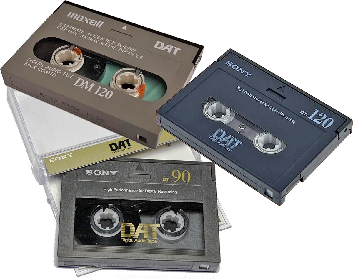 💽 Conversione cassette DAT in MP3, MP4 e WAV su USB e HDD