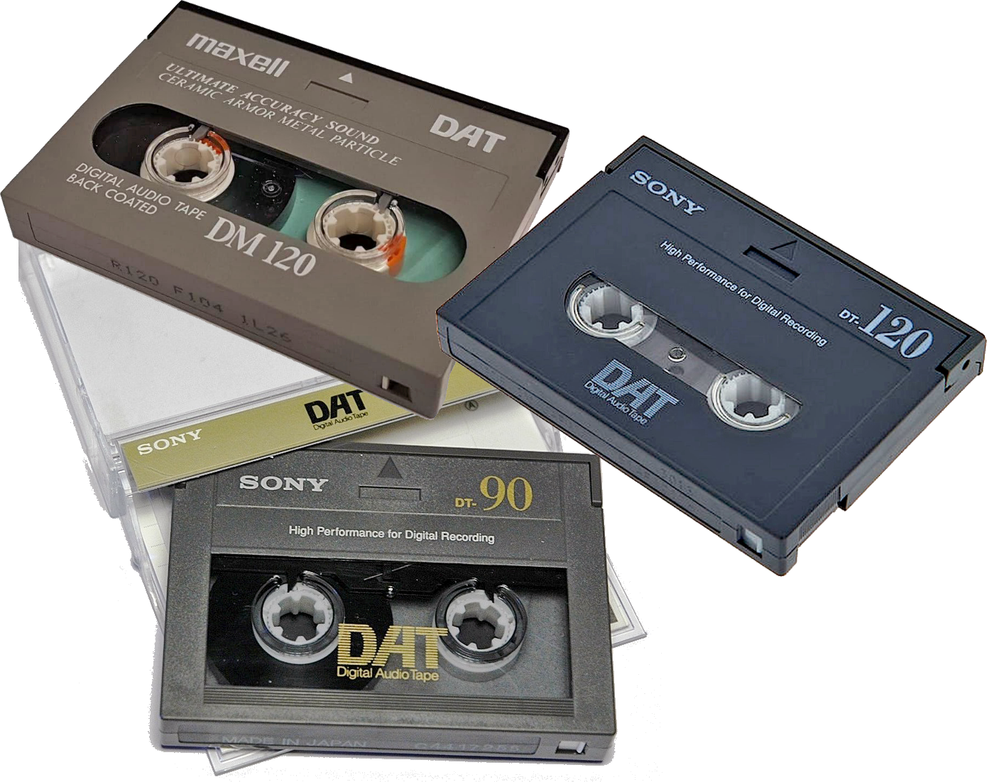 Da cassette audio DAT a file mp3 mp4 wav su pendrive USB CD Audio e HDD