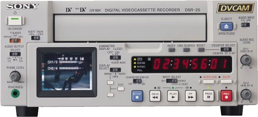 Recorder DSR-25 DVCAM MiniDV